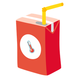 thermometer and beverage box