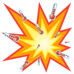 thermometer and collision