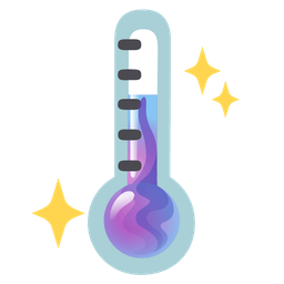 thermometer and crystal ball