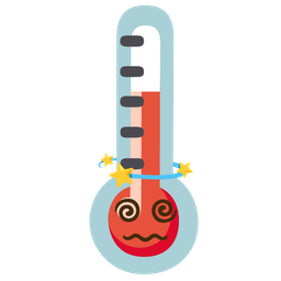 thermometer and dizzy