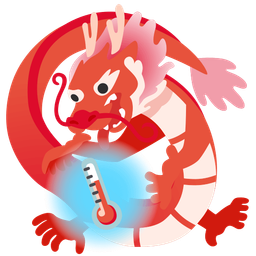 thermometer and dragon