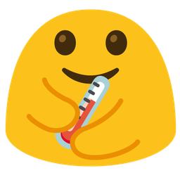 thermometer and people hugging