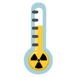 thermometer and radioactive