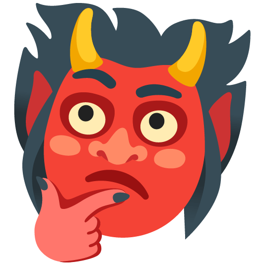 Thinking face and Ogre