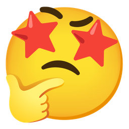 Thinking face and Star-struck