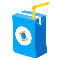 thread and beverage box