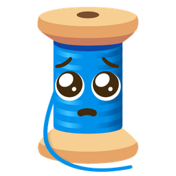 thread and pleading face