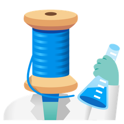 thread and test tube