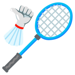 thumbs up and badminton