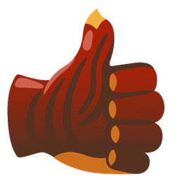 thumbs up and chestnut