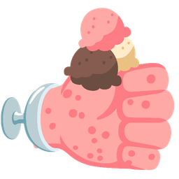 thumbs up and ice cream