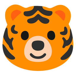Tiger face and Bear