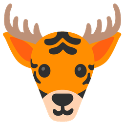 Tiger face and Deer