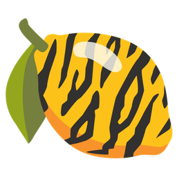 Tiger face and Lemon