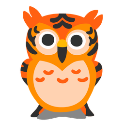 Tiger face and Owl