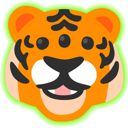 Tiger face and Radioactive