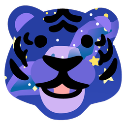 Tiger face and Telescope