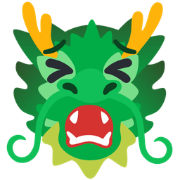 tired face and dragon