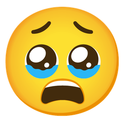 Tired face and Face holding back tears