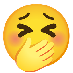 tired face and face with hand over mouth