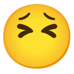 tired face and face without mouth