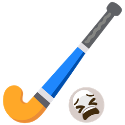 tired face and field hockey