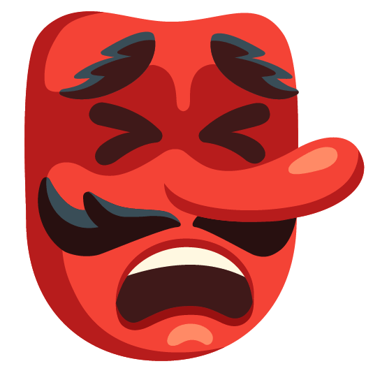 Tired face and Goblin