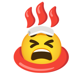 tired face and hot springs