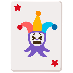 Tired face and Joker