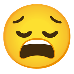 Tired face and Pensive face