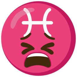 tired face and Pisces