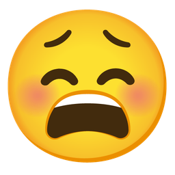 Tired face and Smiling face