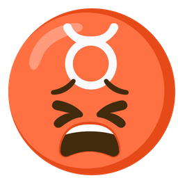 tired face and Taurus