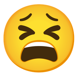 Tired face and Weary face