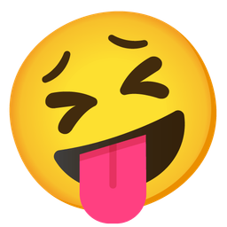 Tired face and Zany face