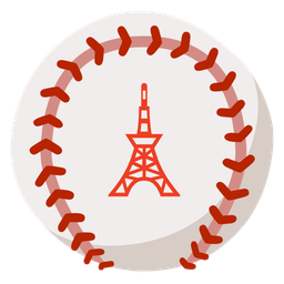 Tokyo tower and baseball