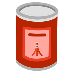 Tokyo tower and canned food