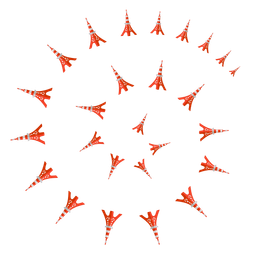 Tokyo tower and cyclone