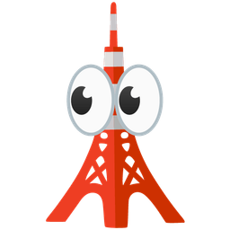 Tokyo tower and eyes