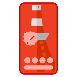 Tokyo tower and mobile phone