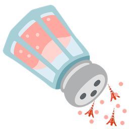 Tokyo tower and salt