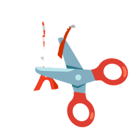 Tokyo tower and scissors