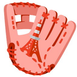 Tokyo tower and softball