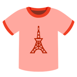 Tokyo tower and t-shirt