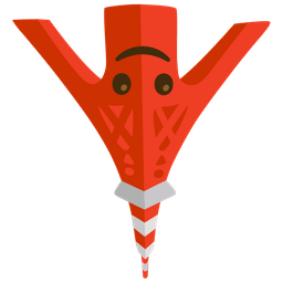 Tokyo tower and Upside-down face