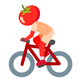 tomato and bicycle