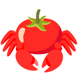 tomato and crab