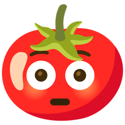 tomato and flushed face