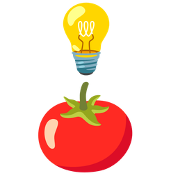 tomato and light bulb