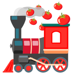 tomato and locomotive